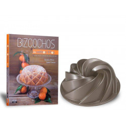 Promoción: Libro Bizcochos de webos fritos y Molde Nordic Ware