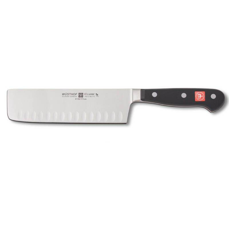 Cuchillo Wüsthof Nakiri Alveolado de 17 cm Cuchillo Wüsthof Nakiri Alveolado de 17 cm