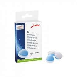 Pastillas de limpieza JURA de 2 fases
