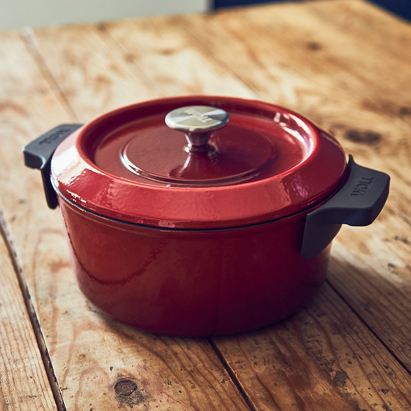 Cocotte redonda em ferro fundido Woll Cocotte redonda em ferro fundido Woll