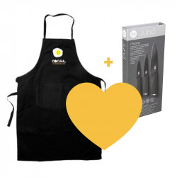 Cuchillos y delantal Canal Cocina ¡super regalo!