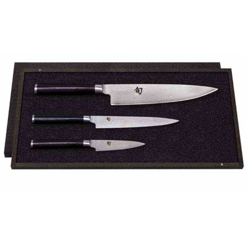 Estuche Kai Juego 3 Cuchillo: Chef, Multiusos y Pelador Estuche Kai Juego 3 Cuchillo: Chef, Multiusos y Pelador