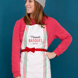 Delantal de cocina colección Xukatu Piments de Jean Vier