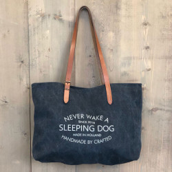 Bolsa de tela sleeping dog Crafted