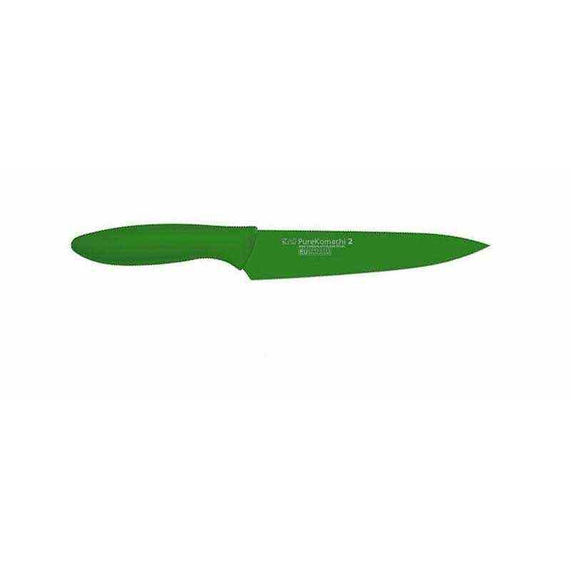 Faca Kai Multi-usos Verde de 15 cm