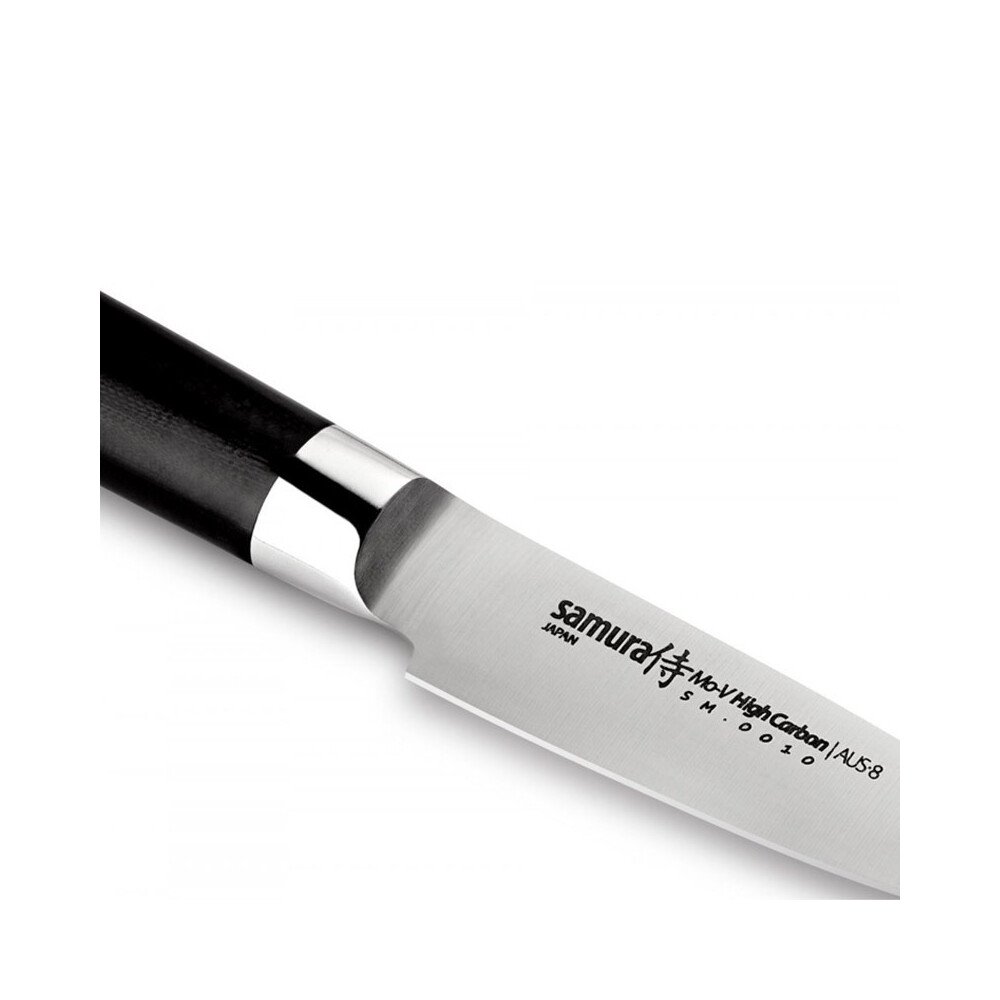 Cuchillo pelador Serie MO-V Samura 9 cm. hoja