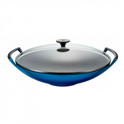 Wok de hierro fundido azul marseille 36 cm ¡Oferta!