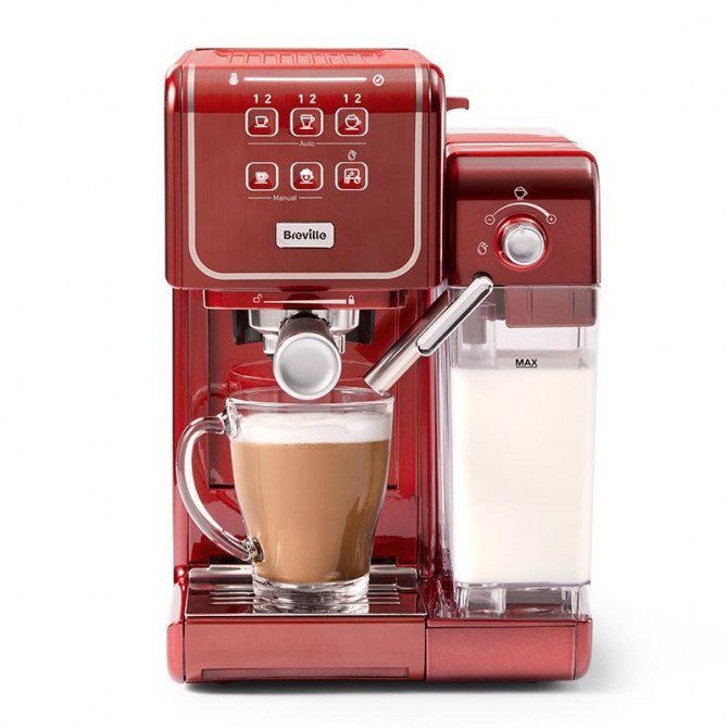 Máquina de café Prima Latte III de Breville compacta y muy completa